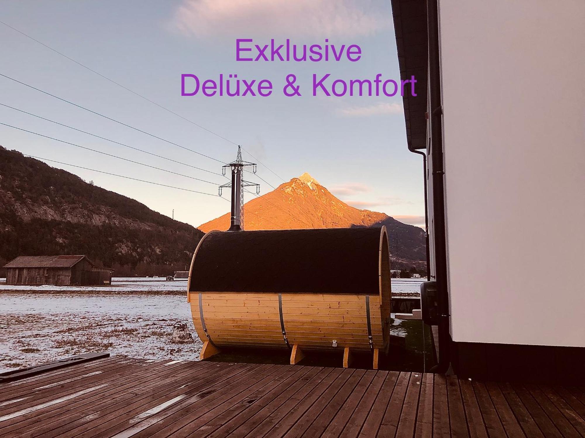 Deluxefort Fuer 10 Gaeste Mit Eigenem Whirlpool Und Fasssauna 伊姆斯特 外观 照片